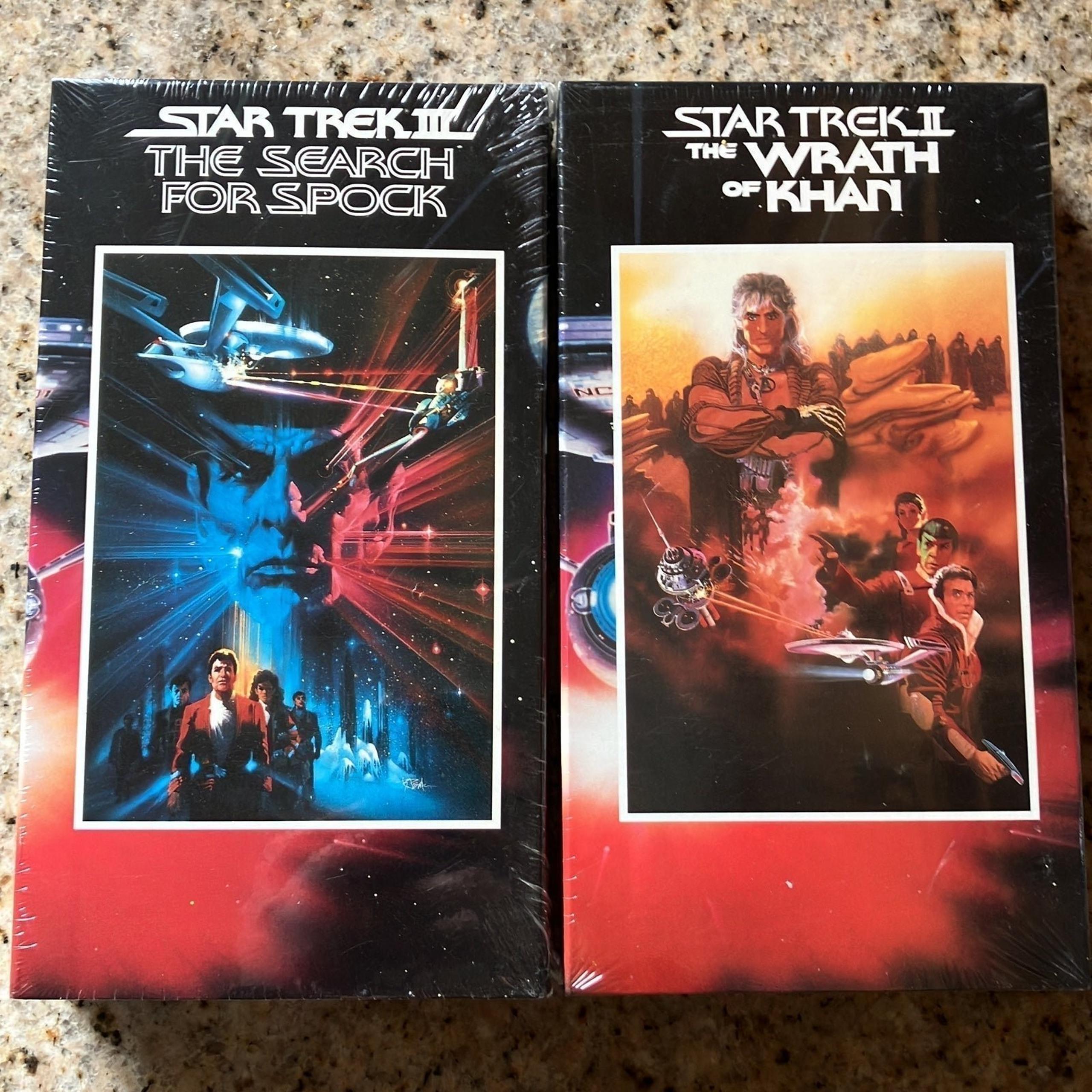 SEALED Star Trek VHS Tapes