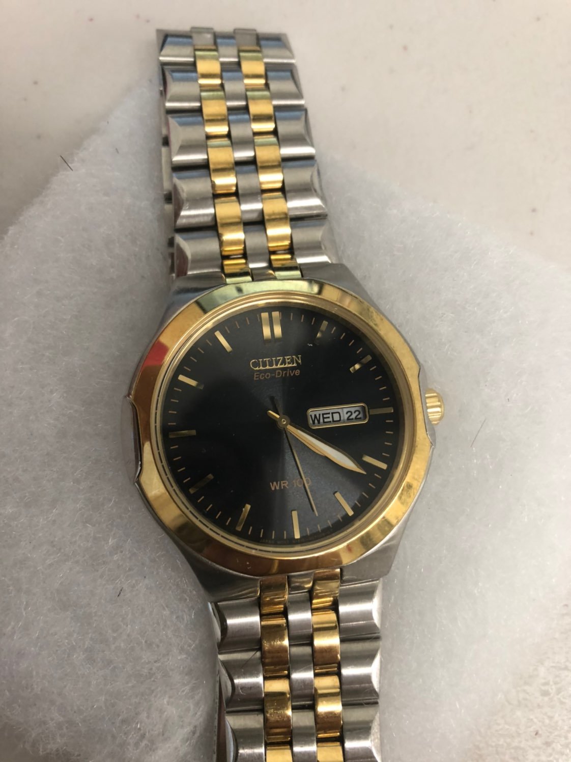 Brand new citizen eco drive mineral crys