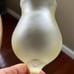 Vintage Libbey “Watusi” Pastel Satin Frosted Glass Zig-Zag Stem Cocktail (Set 4)