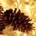 NEW 100 Count Mini Clear Lights 32ft White Wire Christmas Tree String Lights