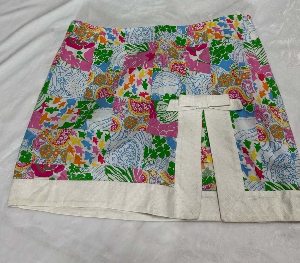 Rare Lilly Pulitzer Colorful Patterned Women's Skort