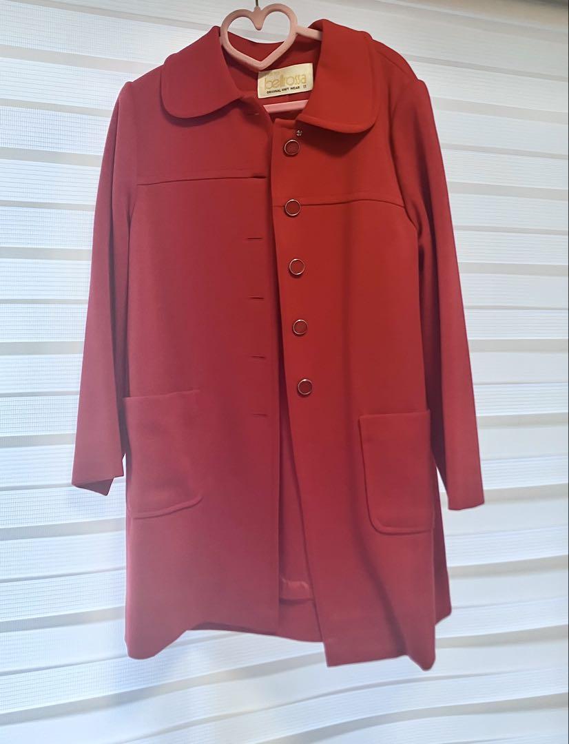 Bellrosa Red Long Coat