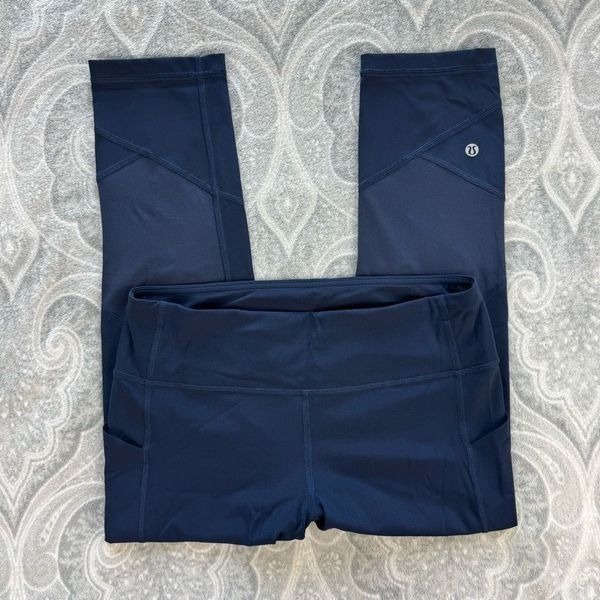 Lululemon Pace Rival Crop *Full-On Luxtreme 22 True Navy