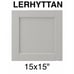 IKEA LERHYTTAN 15x15 Drawer front light gray 404.616.07