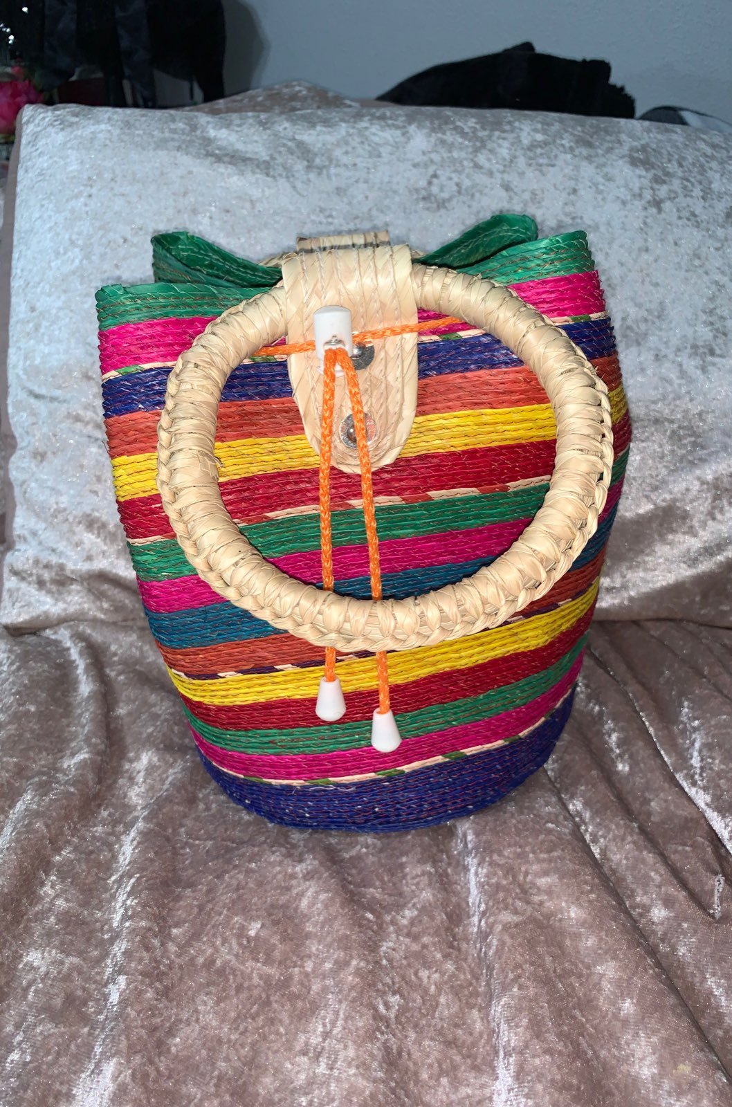 Mexican Straw Purse /HandBag