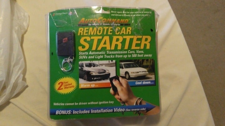 New AutoCommand Remote Car Starter