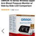 Omron blood pressure machine
