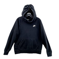 Nike Hoodie Women's Small Funnel Neck 90's Sportswear Gym Minimalist Athleisure