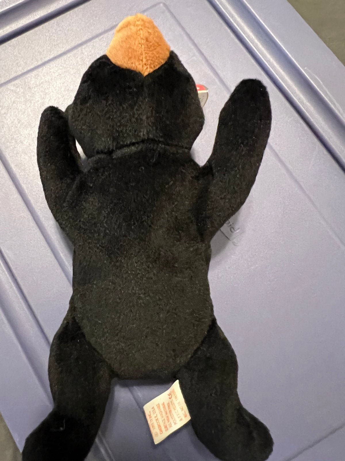 Ty Beanie Babies Blackie The Black Bear