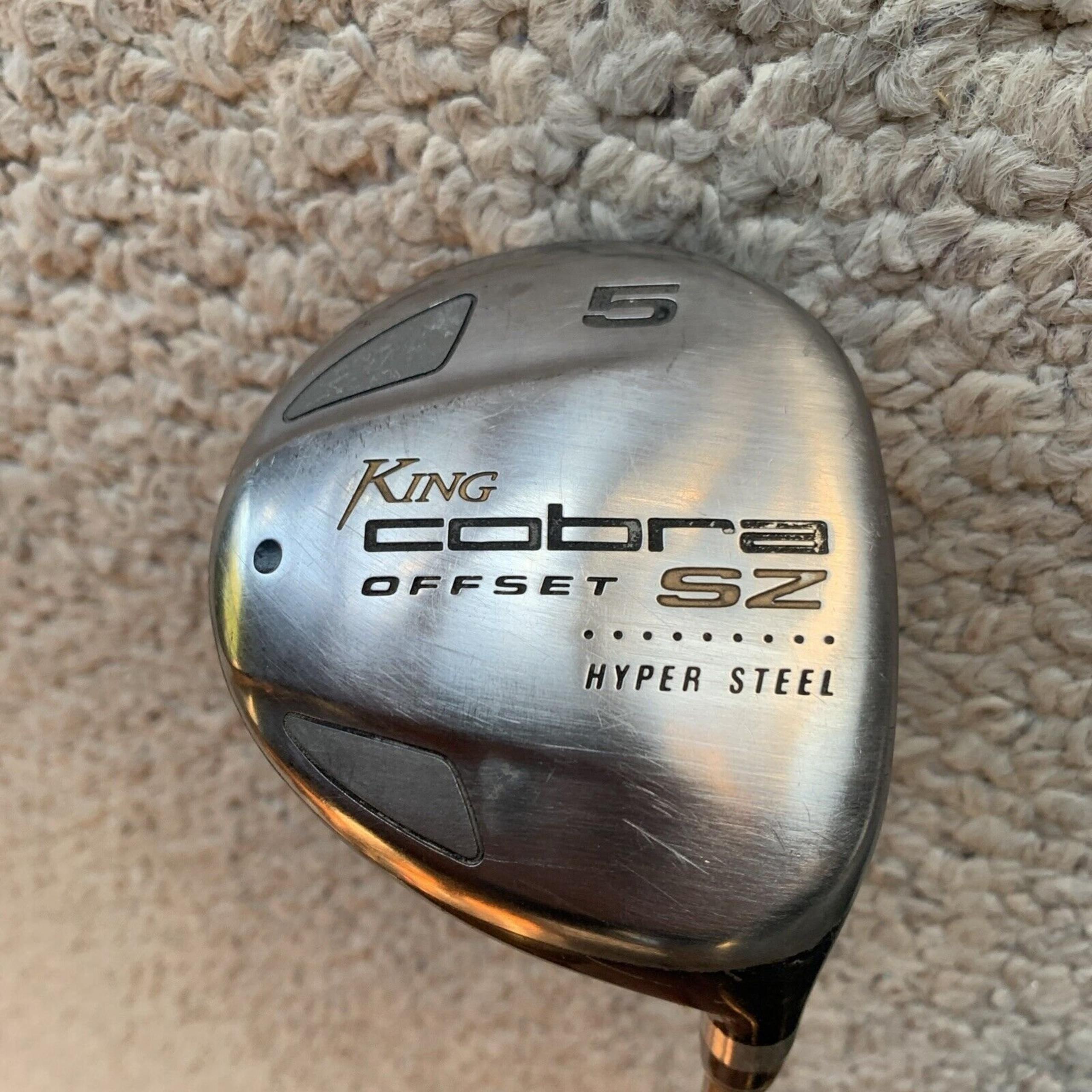King Cobra Offset SZ Hyper Steel 5 Wood 50g Graphite Flex Right Hand RH 39” Inch