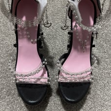 Holy Revelation Platform Heels- Rhinestone