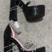 Holy Revelation Platform Heels- Rhinestone