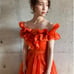 THE URBAN BLANCHE Vitamin Dress, Orange, Size S