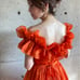 THE URBAN BLANCHE Vitamin Dress, Orange, Size S
