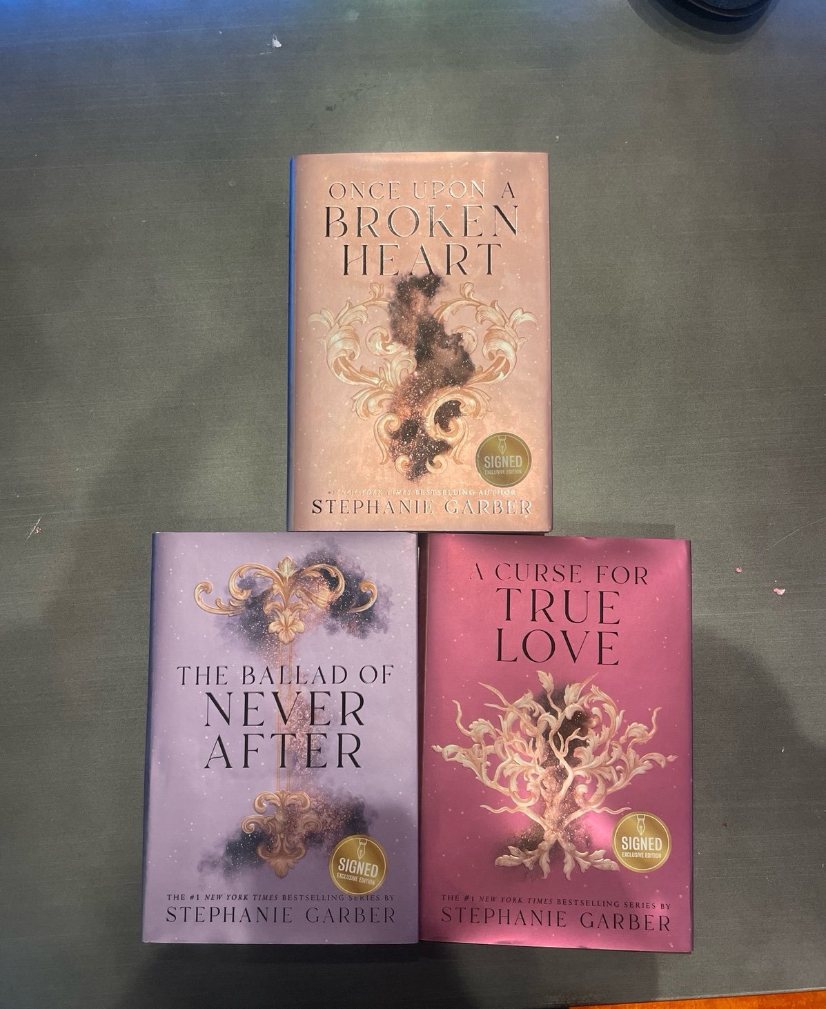 BN Once Upon A Broken Heart series SIGNED