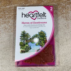NEW - Heartfelt Creations Haven of Daydreams Cling Stamps HCPC-3869