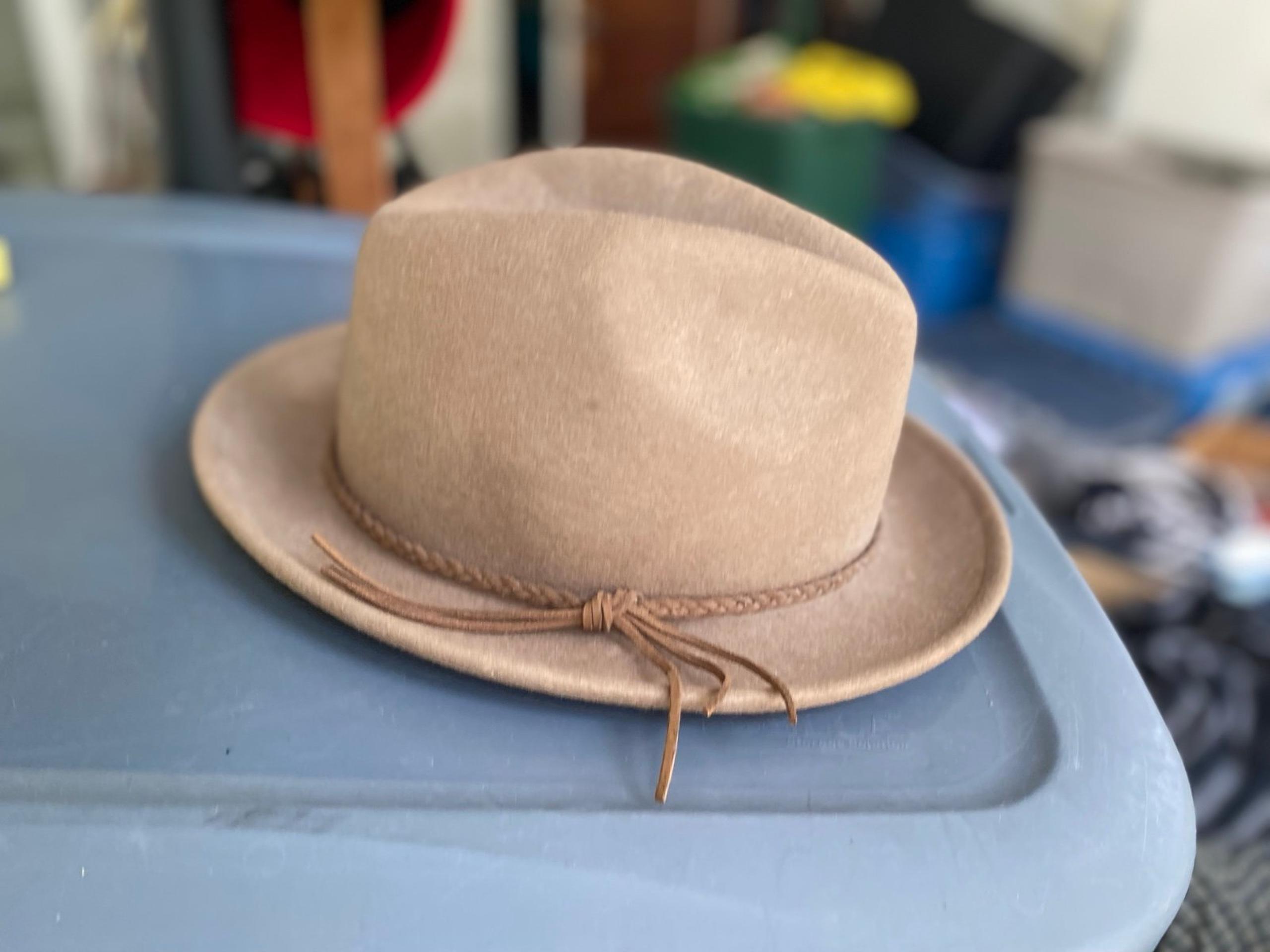 Wool Brim Fedora Target Women’s Western Cowboy Brown Hat