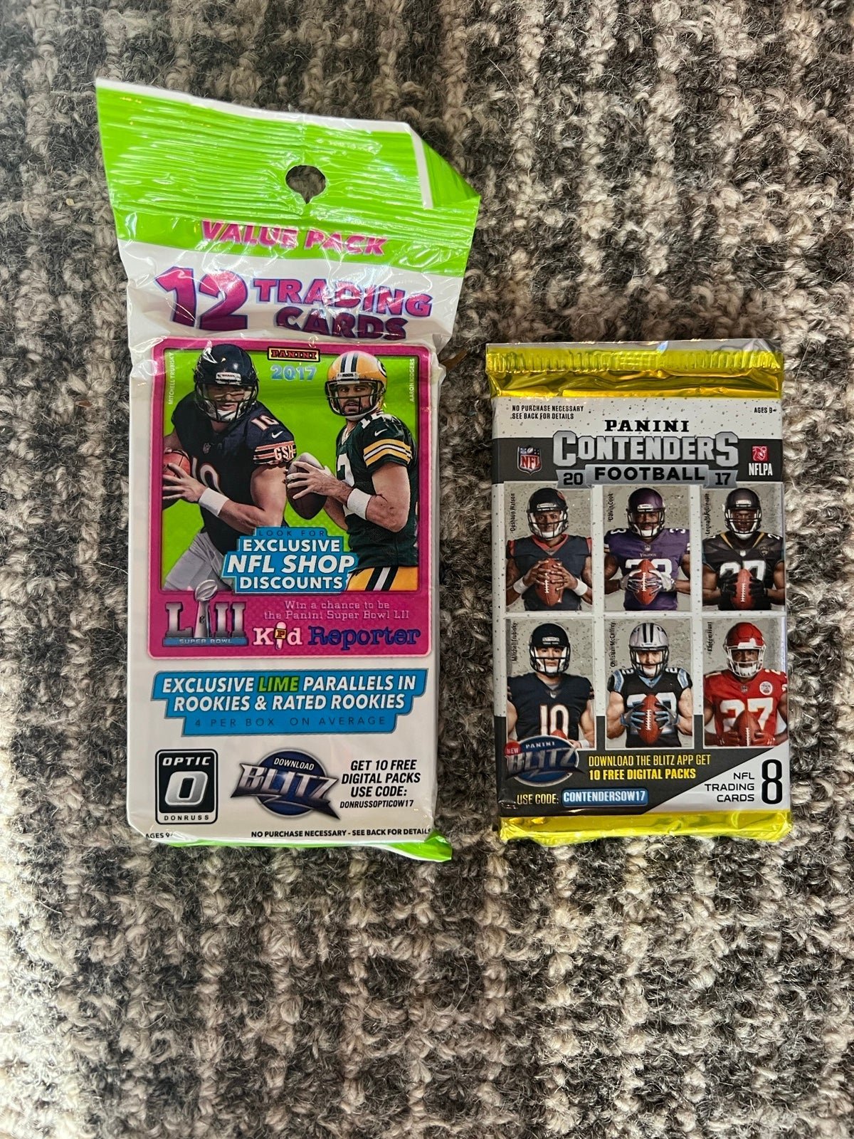 2017 Optic Football Value Fat Pack Bundle