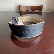 Harbinger 4 inch Padded Leather Belt, Size Medium, 38 long.
