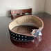 Harbinger 4 inch Padded Leather Belt, Size Medium, 38 long.
