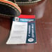 Harbinger 4 inch Padded Leather Belt, Size Medium, 38 long.
