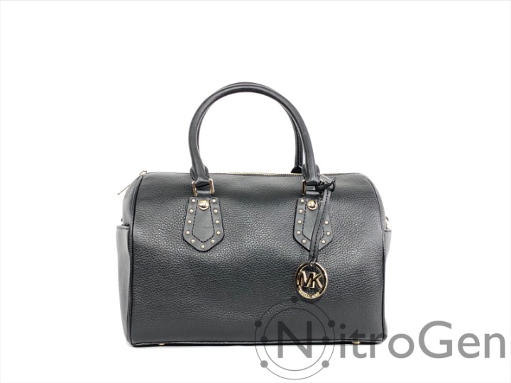 Michael Kors Aria Medium Pebbled Satchel