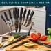 20 Pcs Kitchen Knife Set, Chef Knife Set & Steak Knives - Professional Design