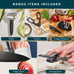 20 Pcs Kitchen Knife Set, Chef Knife Set & Steak Knives - Professional Design