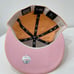 Colorado Rockies New Era MLB Peaches And Cream Cap Hat Fitted Size 7 3/8