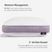 Bedgear Balance Performance Pillow Size 1.0 20 x 26 x 5.25 Medium Firmness