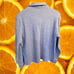 Polo Ralph Lauren Gray Heathered Cotton Quarter Zip Pullover Sweatshirt Size XL