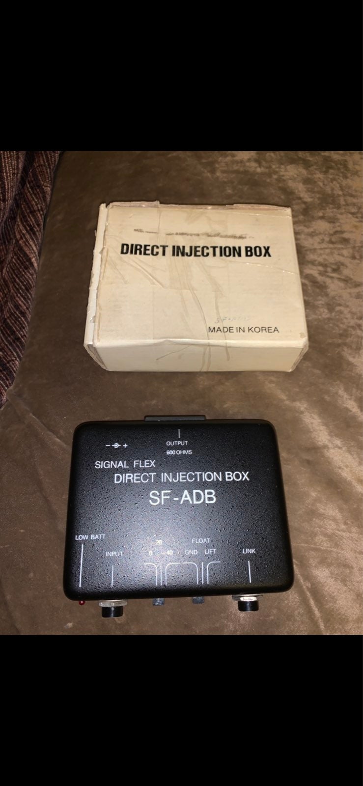 ACTIVE INJECTION DIRECT BOX PEDAL SF-ADB