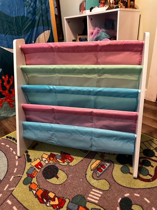 Kids 5 shelf Book Rack Storage Bookshelf