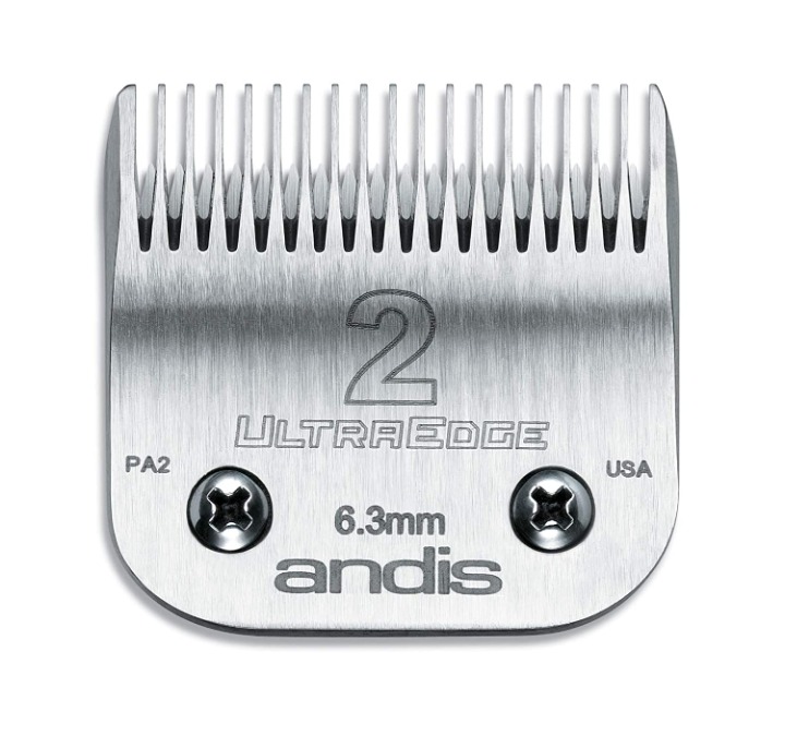 NEW Andis UltraEdge Carbon Infused Steel Clipper Blade, Size 2, 1/4-Inch