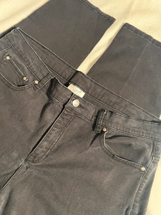 Soft Black skinny jeans size 14 jeggings