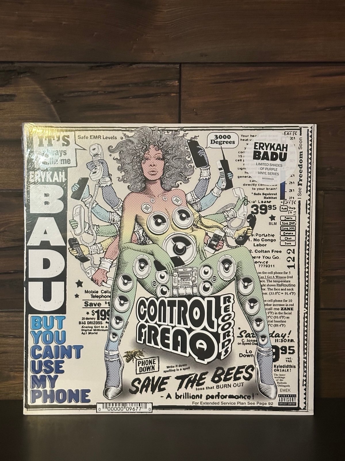 Erykah Badu- But you caint use my phone vinyl
