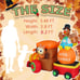 8.2 ft Thanksgiving Inflatable train