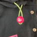 Adidas Black Hooded Jacket Medium