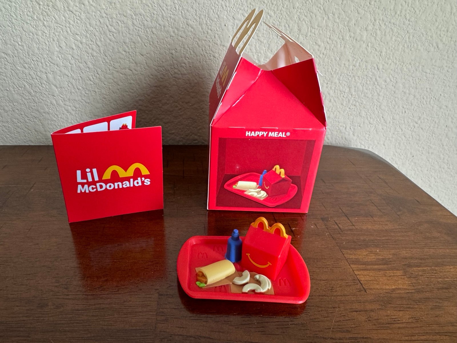 Lil McDonalds Snack wrap Toy