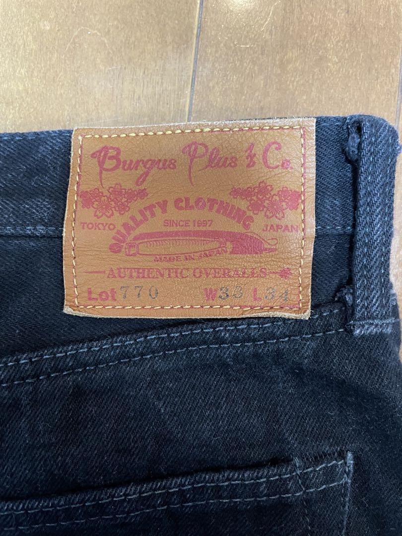 特売 Burgus Plus BK W33L34 770 Lot Co. & パンツ