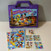 Vintage Sandylion Disney Mickey Mouse Sticker Treasure Kit Case & Stickers Set