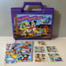 Vintage Sandylion Disney Mickey Mouse Sticker Treasure Kit Case & Stickers Set