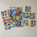 Vintage Sandylion Disney Mickey Mouse Sticker Treasure Kit Case & Stickers Set