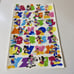 Vintage Sandylion Disney Mickey Mouse Sticker Treasure Kit Case & Stickers Set