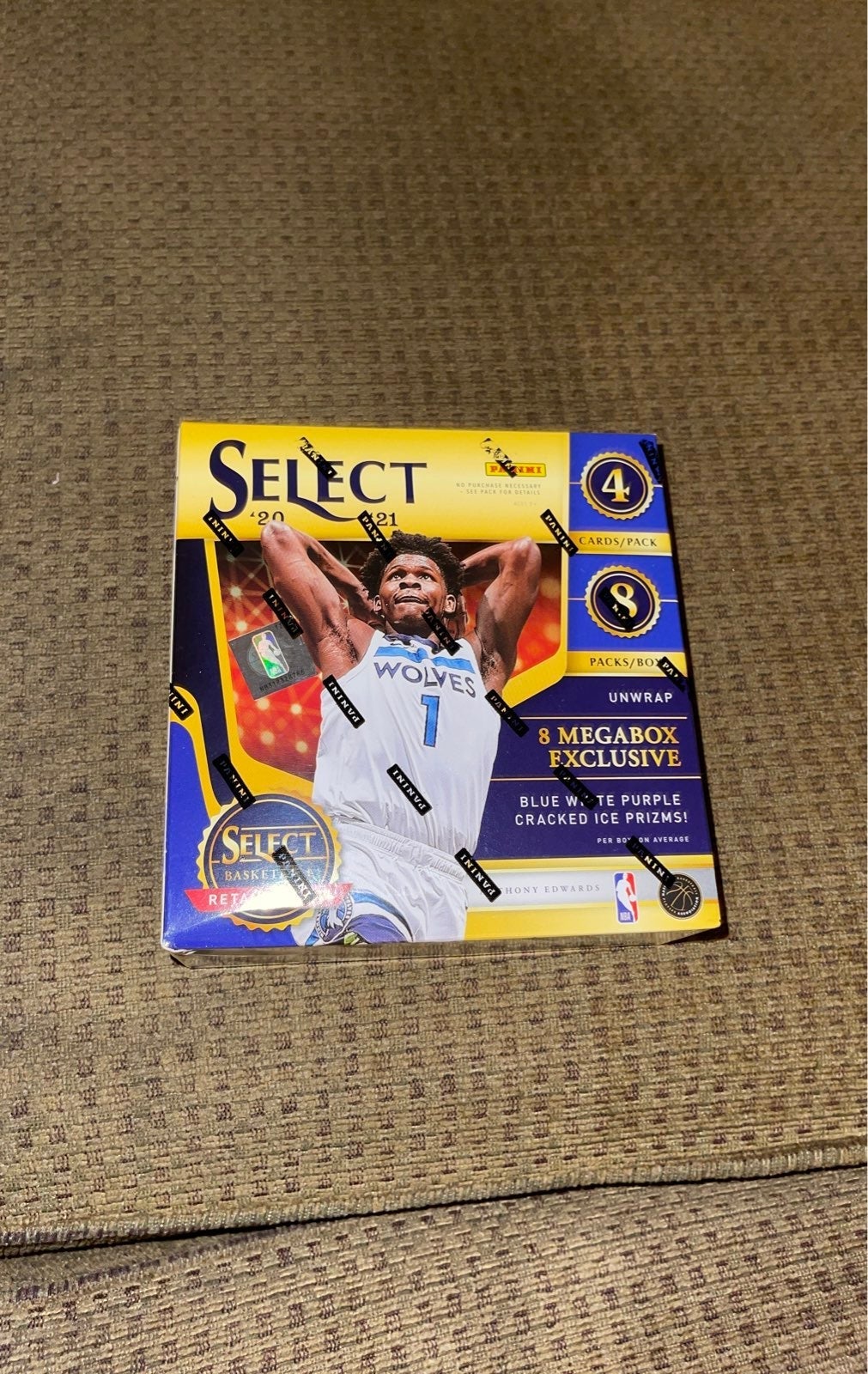 Panini box sports trading cards