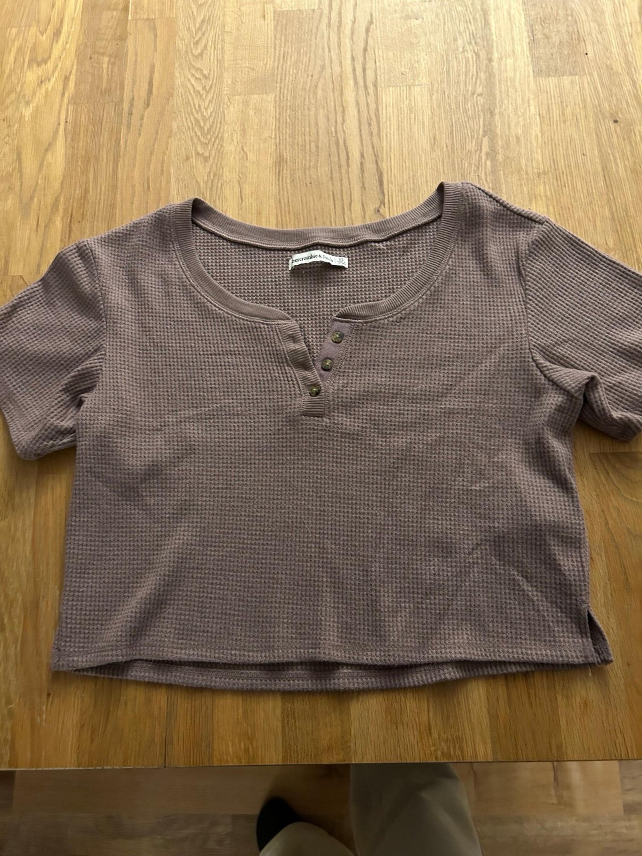 Abercrombie and Fitch oversized waffle shirt New