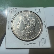 1898 Morgan Silver Dollar TONER