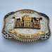 Kathy's Sterling Overlay Trophy Belt Buckle SSA Yearling Fillies 2008 Utah