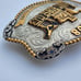 Kathy's Sterling Overlay Trophy Belt Buckle SSA Yearling Fillies 2008 Utah