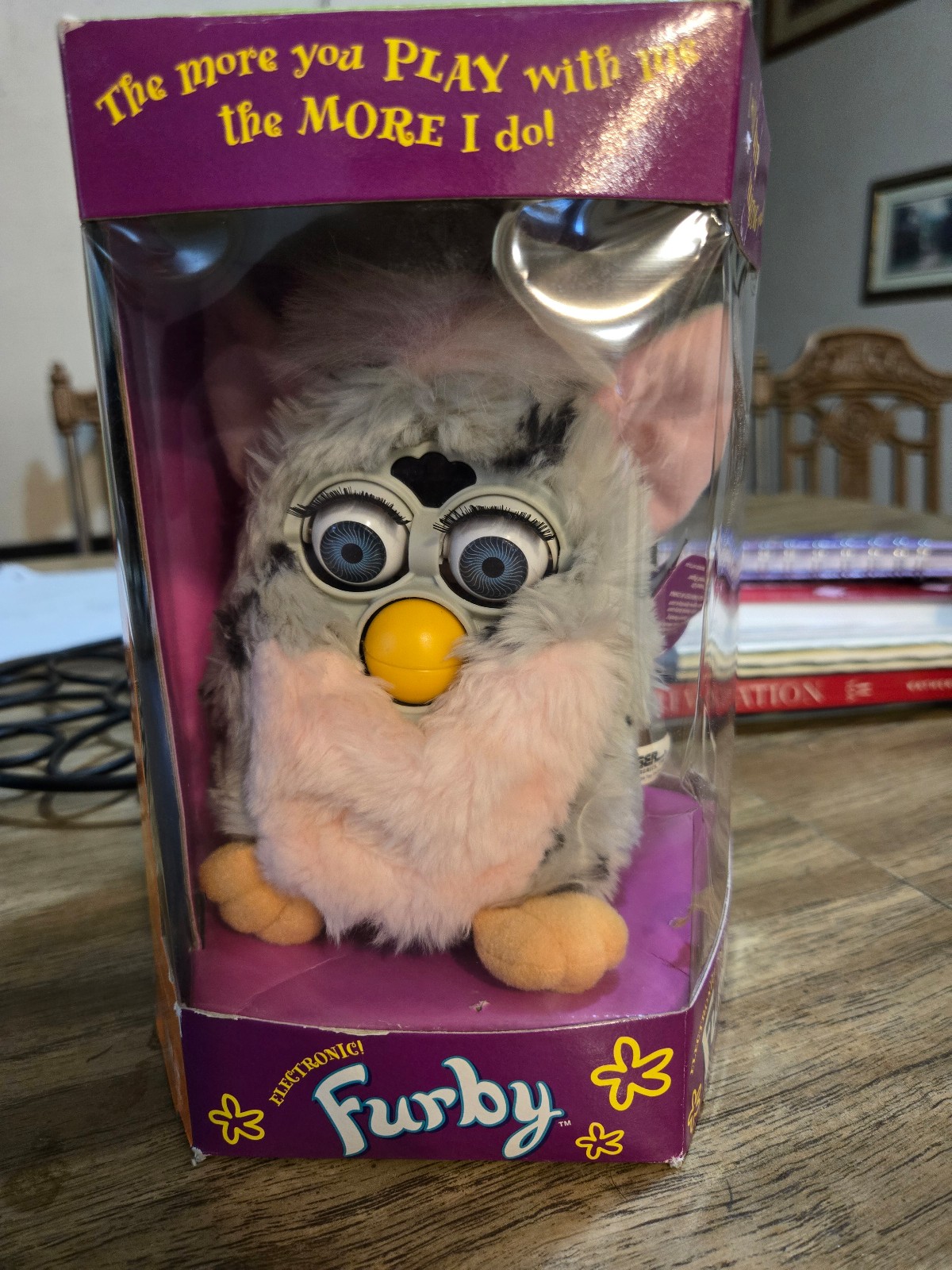 Furby Original 1998 Model # 70-800 Tiger Electronics Rare With Box